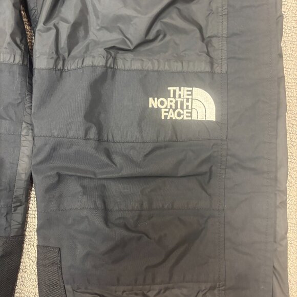 Vintage North Face Pants Mens Large 34X31 Black Nylon GTEX Ski Snow Windbreaker - Picture 12 of 14